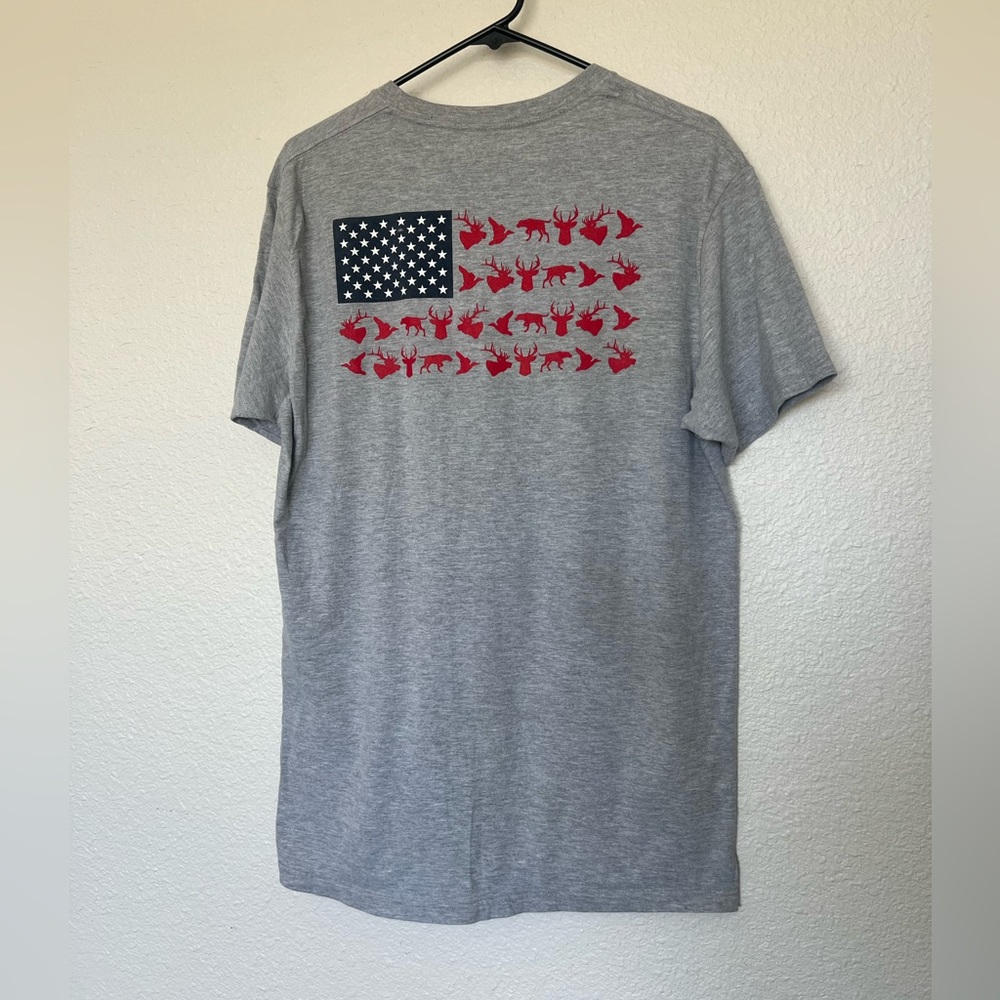 Columbia Light Gray Short Sleeve Logo Tee